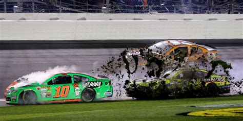 Danica Patrick Crashes Out Of 2014 Daytona 500 After Multi-Car Wreck ...