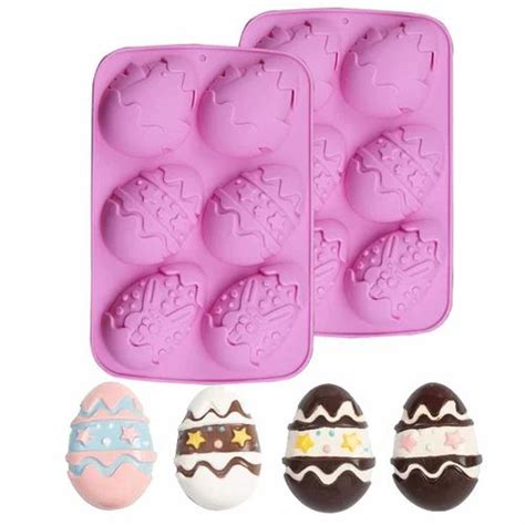 Easter Egg Silicone Mold for Chocolate Easter Egg Candy Mold at ₹ 80 ...