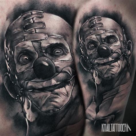 Creep Clown Tattoo on Shoulder - Best Tattoo Ideas Gallery | Tatuaggio ...