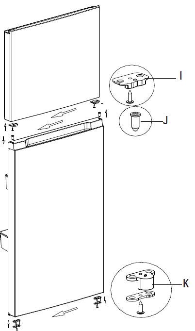 VISSANI MDTF10WH Refrigerator-Freezer User Guide