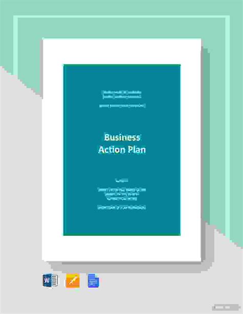 Business Sales Action Plan Template - Google Docs, Word, Apple Pages | Template.net