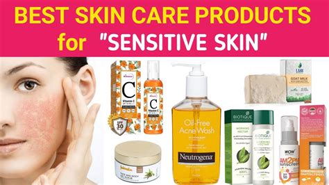 Skin Care Products For Sensitive Skin in India - YouTube