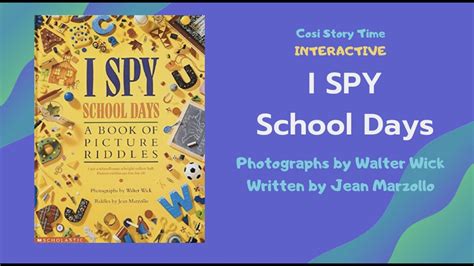 Read Aloud: I Spy School Days (Interactive) - YouTube