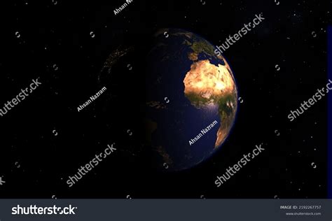 Earth Night View Sphere Earth3d Render Stock Illustration 2192267757 ...