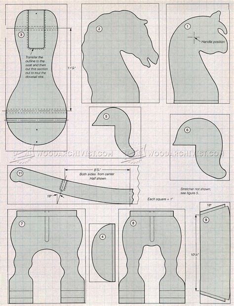 DIY Rocking Horse - Wooden Toy Plans #woodworkingplans #WoodworkingPlansEasy # ...