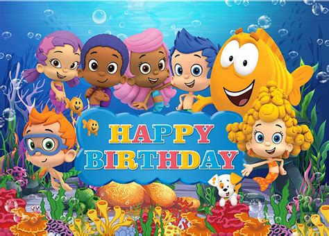 Bubble Guppies Happy Birthday Clip Art