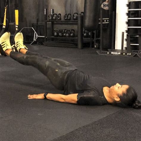 TRX Hamstring Curl | Hamstring curls, Trx workouts, Leg training