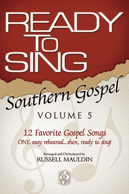 Singers.com - Southern Gospel Songbooks, vocal harmony arrangements