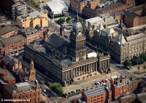 aeroengland | Leeds Town Hall aerial photograph