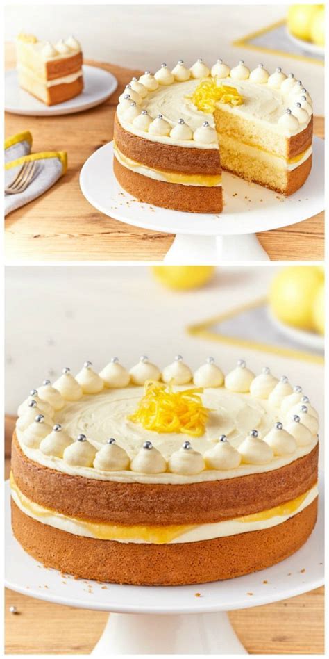 Zesty lemon cake recipe for parties, celebrations or birthdays Lemon Drizzle Cake, Lemon Cake ...