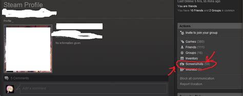 How do I view other people's screenshots on Steam? - Arqade