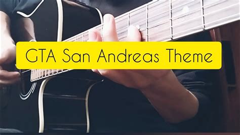 GTA San Andreas Theme. Fingerstyle guitar cover. - YouTube