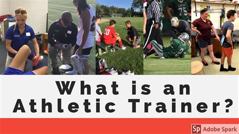 What is an Athletic Trainer? - YouTube