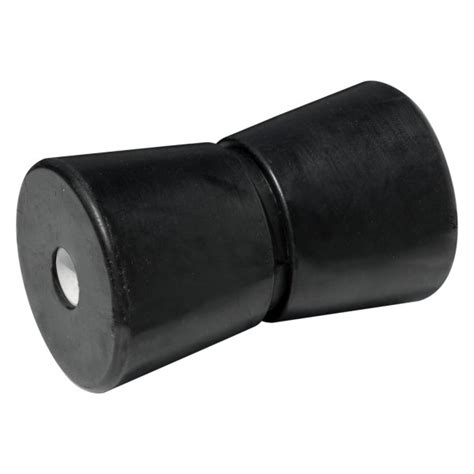 Tie Down Engineering® 86483 - 5" V-Shaped Black Rubber Keel Roller