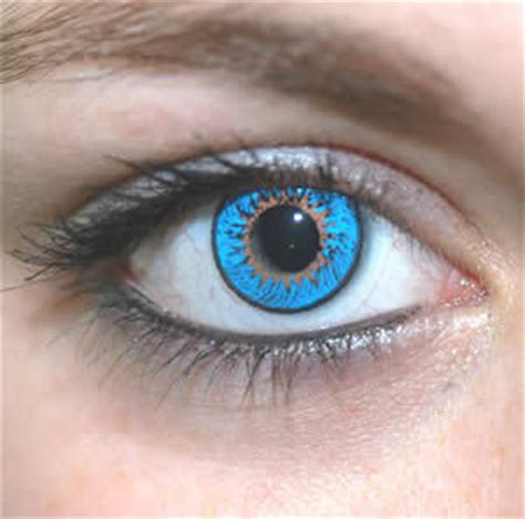 blue contacts - Eyes Photo (8755147) - Fanpop