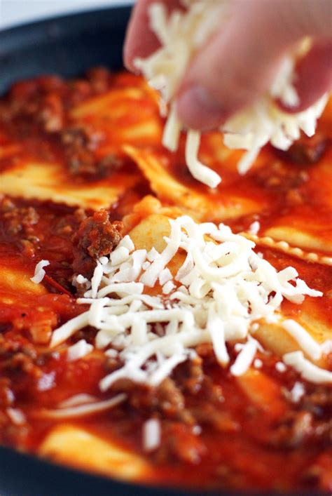 Frozen Ravioli Lasagna in One Pan! | Heather Likes Food