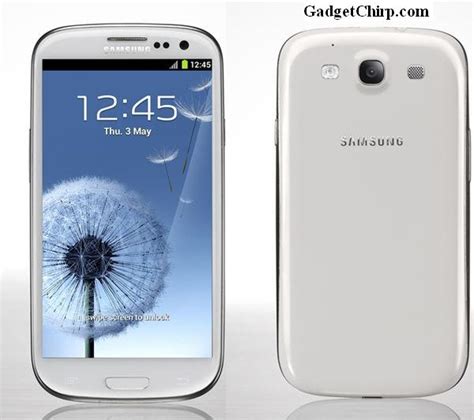 Samsung GALAXY S3 : Full Specs & Features | Gadget Chirp
