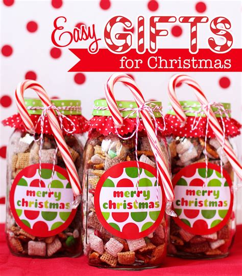 How To Make Handmade Chex Mix Holiday Gifts & Bonus Free Printable