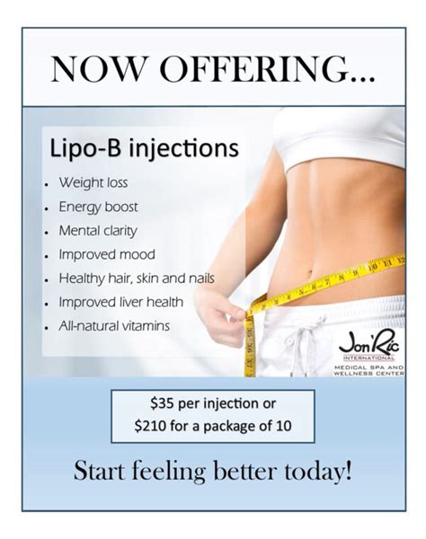 Vitamin B-12 & Lipo-B Injections Charlotte, NC - Jon'Ric Medical Spa ...