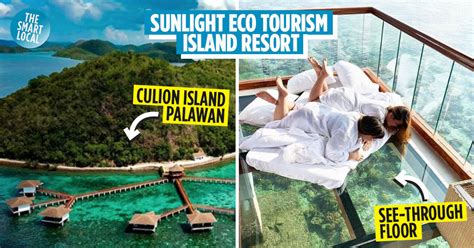 Sunlight Eco Tourism Island Resort in Palawan Has Glass Floor Villas