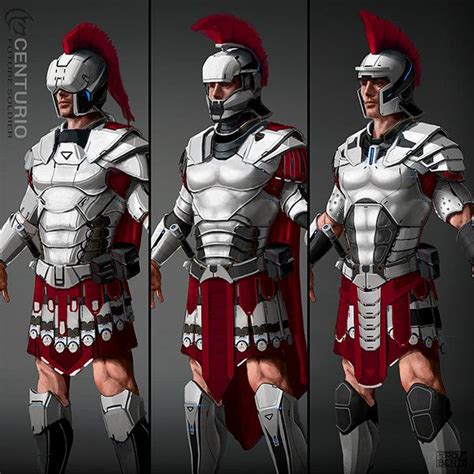 Sci-Fi Centurio, Rolf Bertz | Roman armor, Armor concept, Futuristic armour