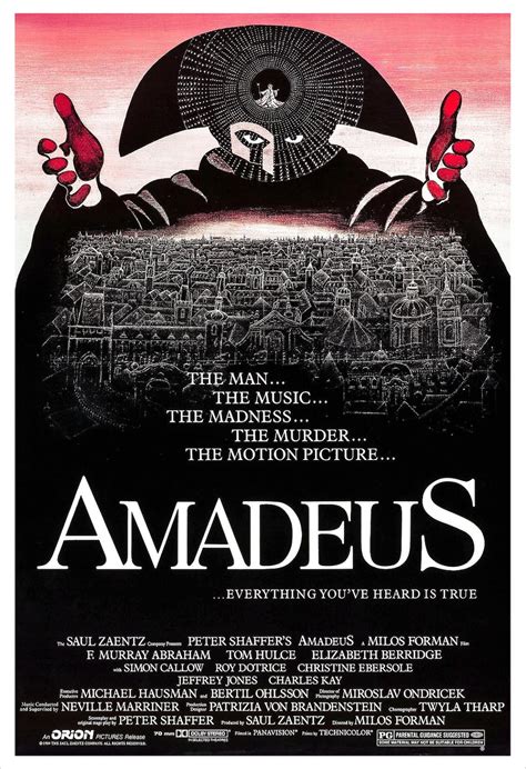 Amadeus Movie Poster Print Redplanetgraphics - Etsy