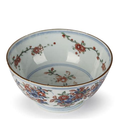 CHINESE KANGXI OVERDECORATED PORCELAIN BOWL 18TH C. | eBay