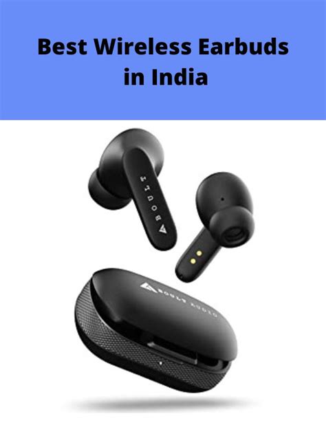 Best Wireless Earbuds in India 2022 - My Smart Gadgets