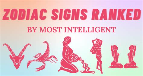 The Smartest Zodiac Signs Ranked | So Syncd