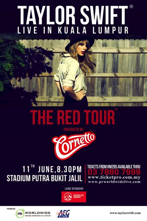 Taylor Swift "The Red Tour" Live In Kuala Lumpur - Selebriti Online