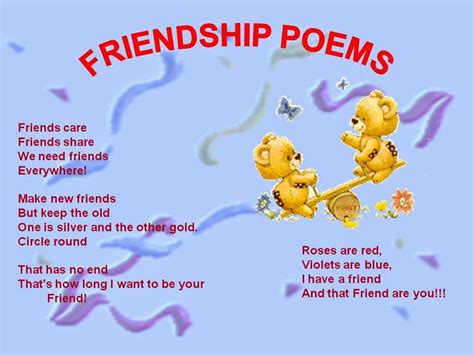 Friendship poems | Friendship day poems, Friendship poems, Birthday ...