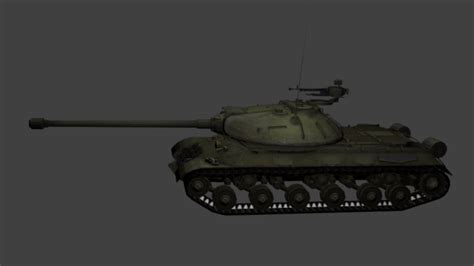 IS-3 Heavy Tank - DownloadFree3D.com