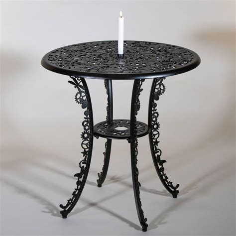 Aluminium Table "Industry Garden Furniture" by Seletti, Black For Sale at 1stdibs