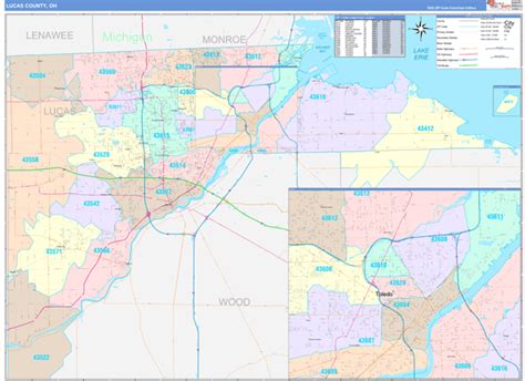 Maps of Lucas County Ohio - marketmaps.com