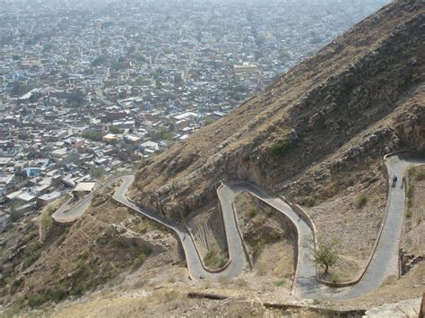 Unseen Rajasthan : Nahargarh Fort- Back View Of City and Back Way.