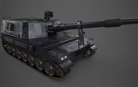 3D model K9 Thunder self-propelled howitzer | CGTrader