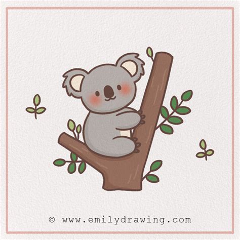 How to Draw a Koala – Emily Drawing