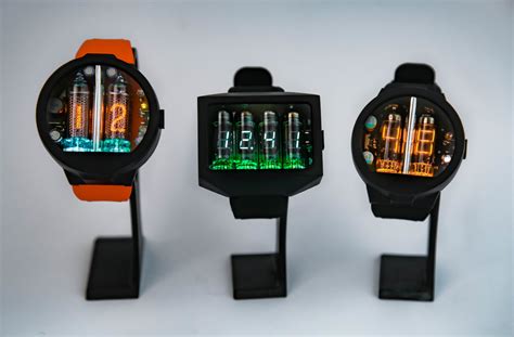 New Nixie watch designs from Russia