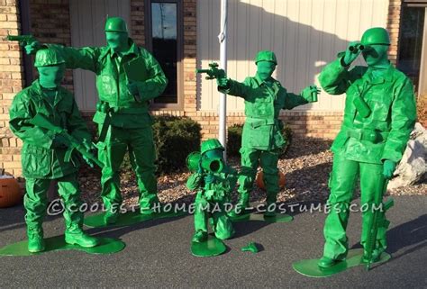 Coolest Toy Story Family of Toy Soldiers Costume