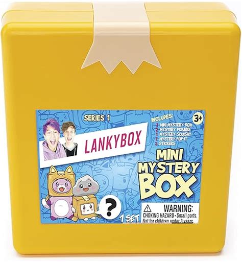 Amazon.com: LankyBox Mini Mystery Box, for The Biggest Fans, 2 Mystery Figures, 1 Squishy Figure ...