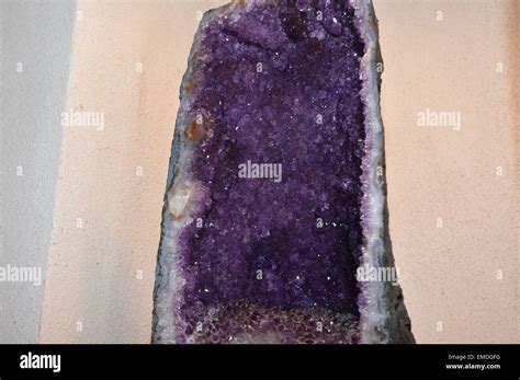 An Amethyst geode Stock Photo - Alamy