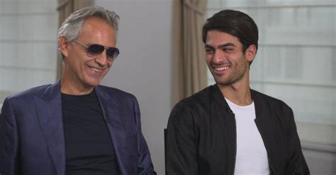 Andrea Bocelli and son Matteo team up for emotional duet and new album, "Si" - CBS News