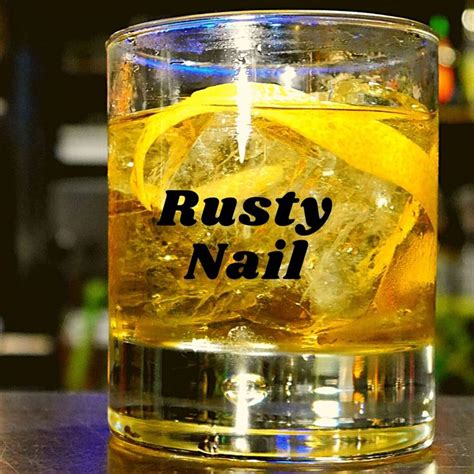 RUSTY NAIL COCKTAIL Recipe | Rusty nail cocktail, Rusty nail, Rusty ...