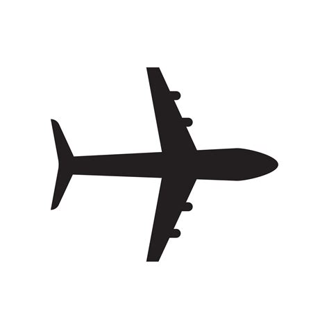 airplane logo vector 13784030 Vector Art at Vecteezy