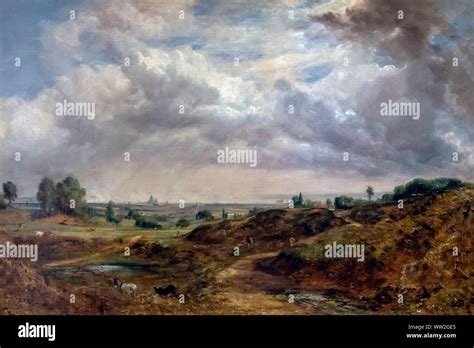 Hampstead Heath, John Constable, circa 1830 Stock Photo - Alamy