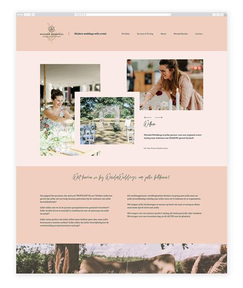 8 Amazing Wedding & Event Planner Website Examples