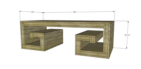 Free Plans to Build a Horchow Inspired Key Coffee Table | Wood furniture plans, Diy furniture ...