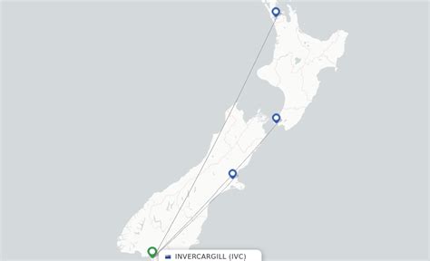 Air New Zealand flights from Invercargill, IVC - FlightsFrom.com