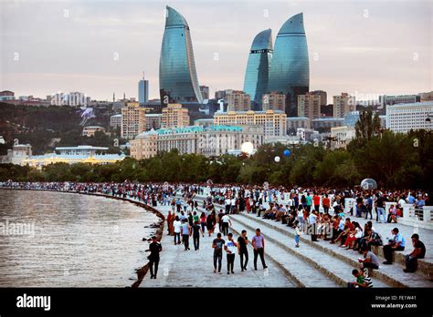 The city of Baku, Azerbaijan Stock Photo - Alamy