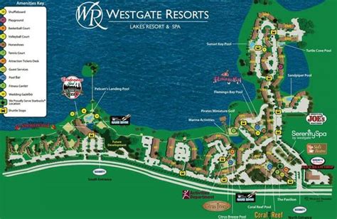 Westgate Lakes Resort Map